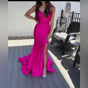 Gorgeous Hot Pink Amara Prom Dress